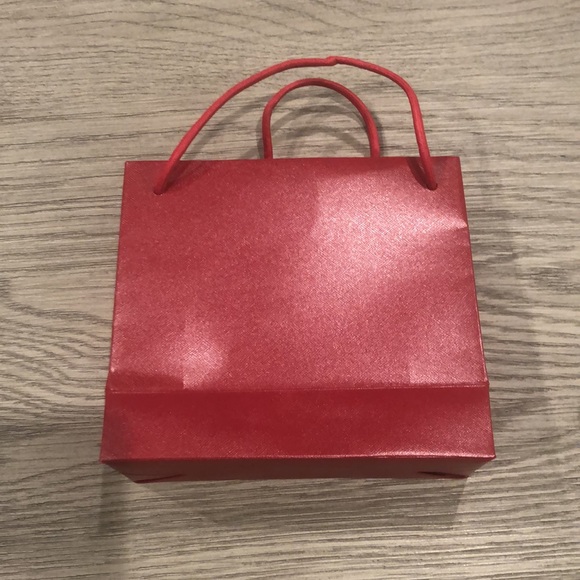 Cartier Paper Shopping Gift Bag Small Red - Picture 2 of 5